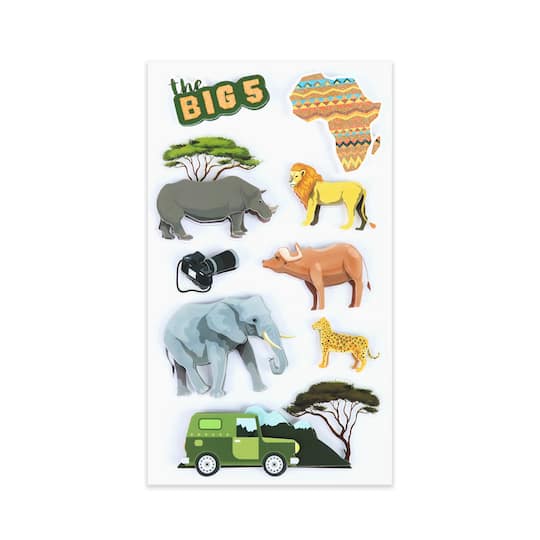 Africa Themed Stickers by Recollections&#x2122;